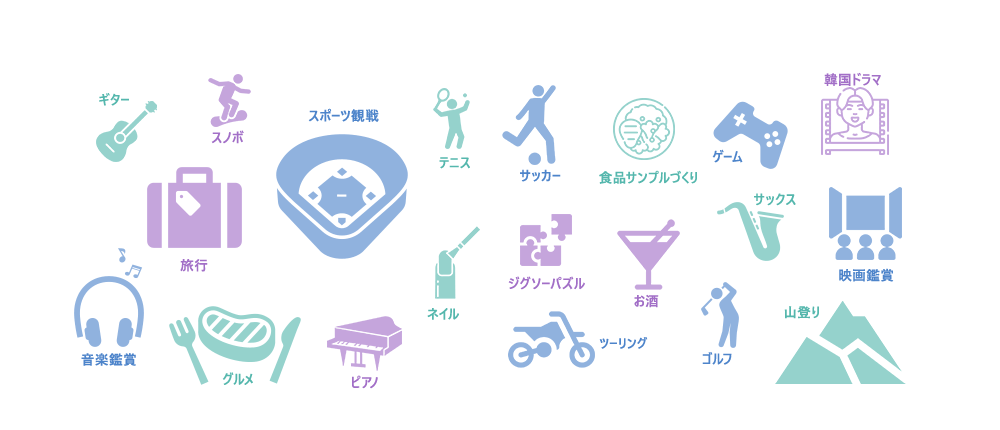 あなたの趣味は？